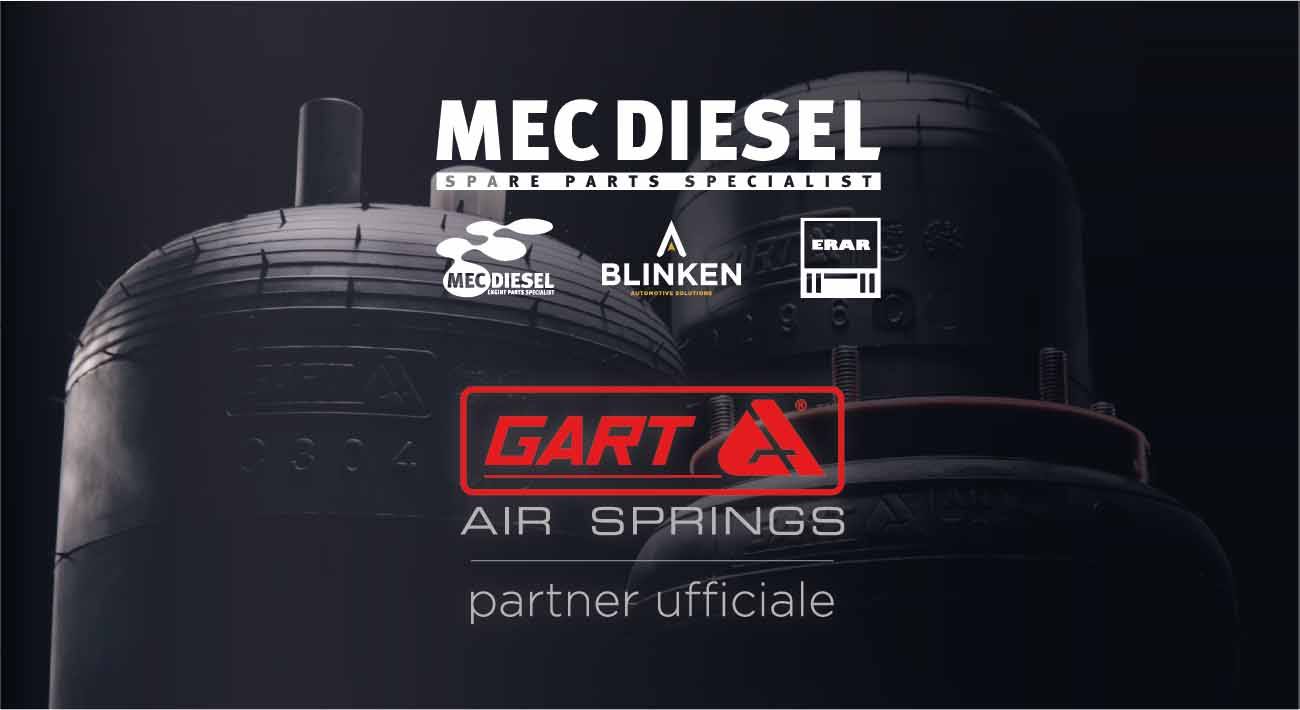 La partnership con Gart rappresenta un altro passo per espandere la gamma ricambi truck